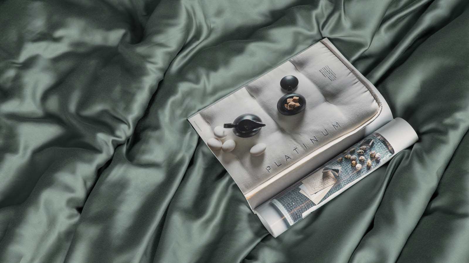 Простынь на резинке Comfort Solid Tencel, цвет Зеленый чай 200x200 в мебель-центре Озерцо