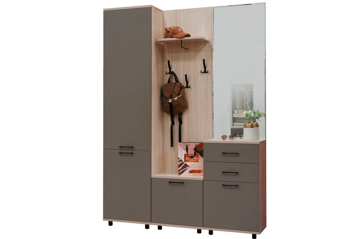 Вешалка ВШ-5001-АС (Ясень Асахи) — Мебель-центр Озерцо