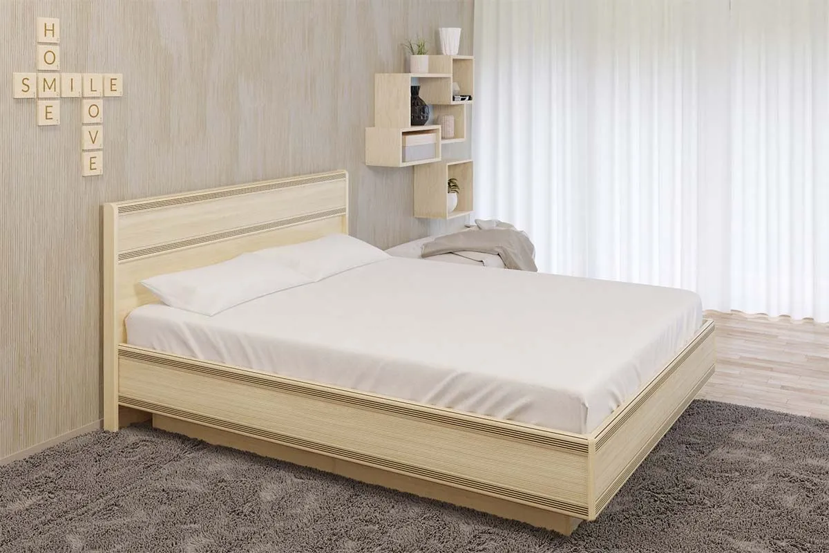 Готовый комплект для спальни СК-1001-АС (Ясень Асахи) - купить в Озерце