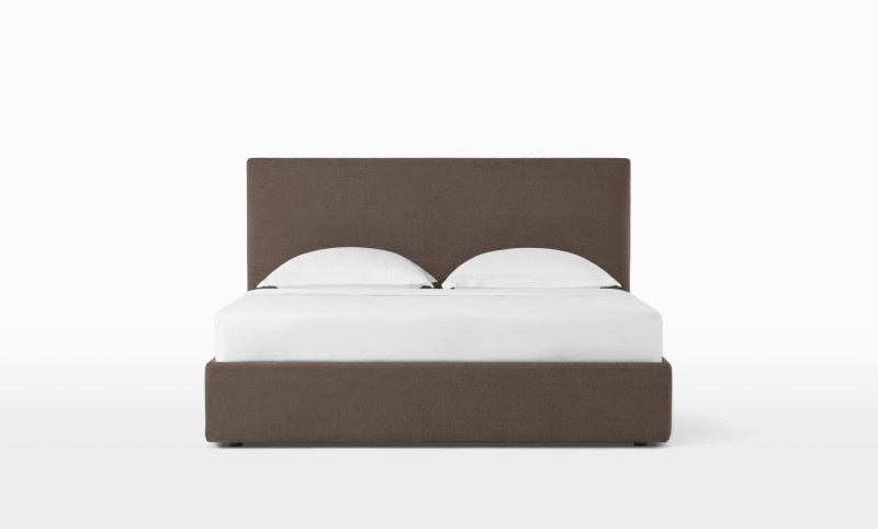Кровать Adagio, ткань Sky Velvet 02, 160x200 - купить в Озерце