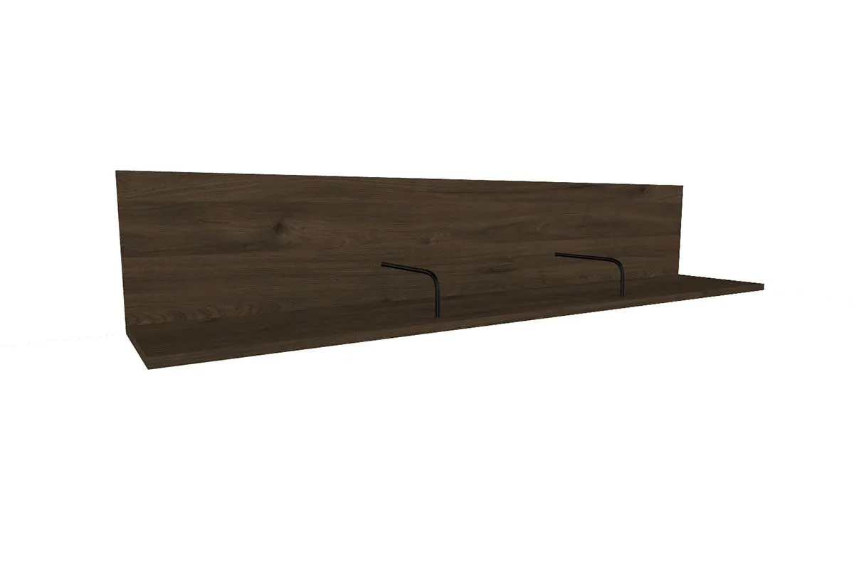 Гостиная Грейс комплект 2 (Гикори Джексон Темный/Латте Матовый) — Мебель-центр Озерцо