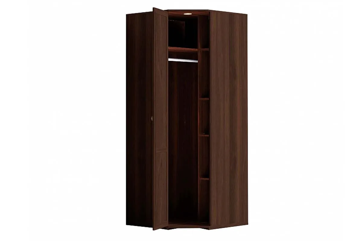Sherlock 10 Шкаф угловой фасад стандарт орех шоколадный — купить в мебель-центре Озерцо Sherlock 10 Шкаф угловой фасад стандарт орех шоколадный в мебель-центре Озерцо