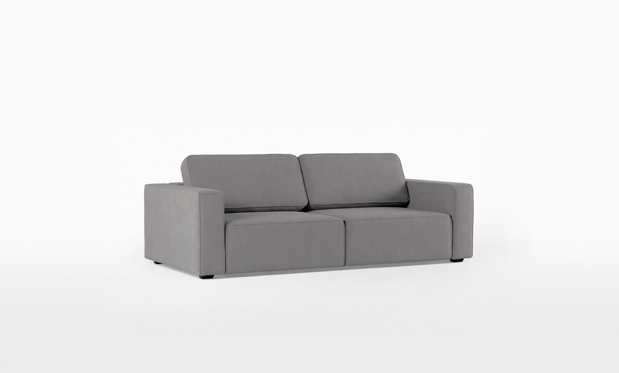 Диван -кровать Ralf, ткань Sky Velvet 18, 2х секционный 122x246 — в мебель-центре Озерцо