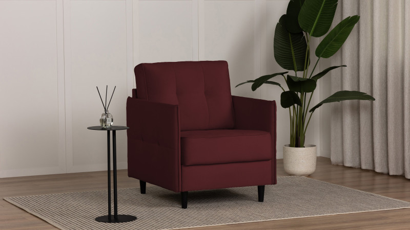 Кресло Amani Pro, Тк. Sky Velvet 32 (подлокотник: 5 см) 73.5x89 — купить в Озерце