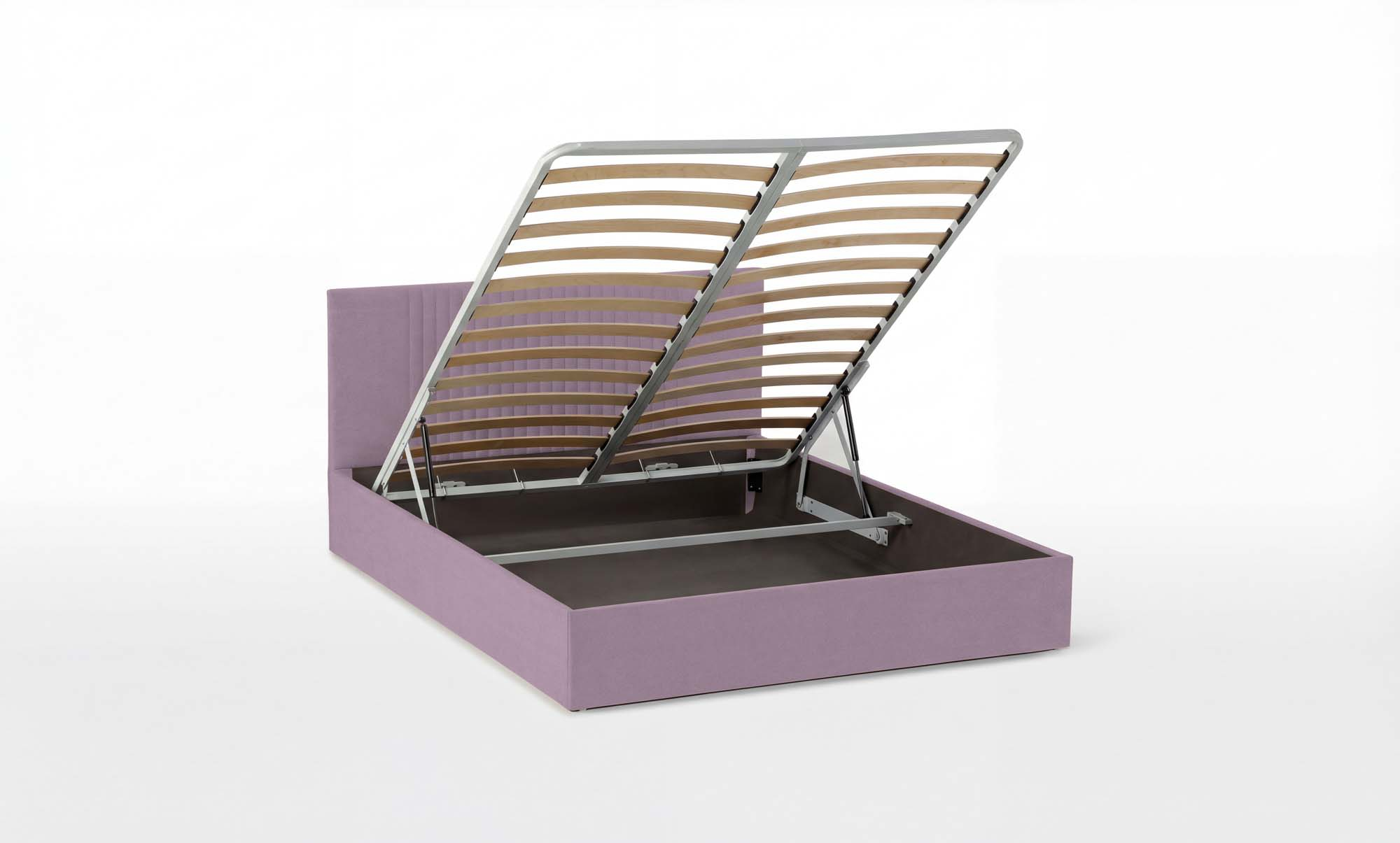Кровать Simple, ткань Velutto 11, 200x200 - купить в Озерце