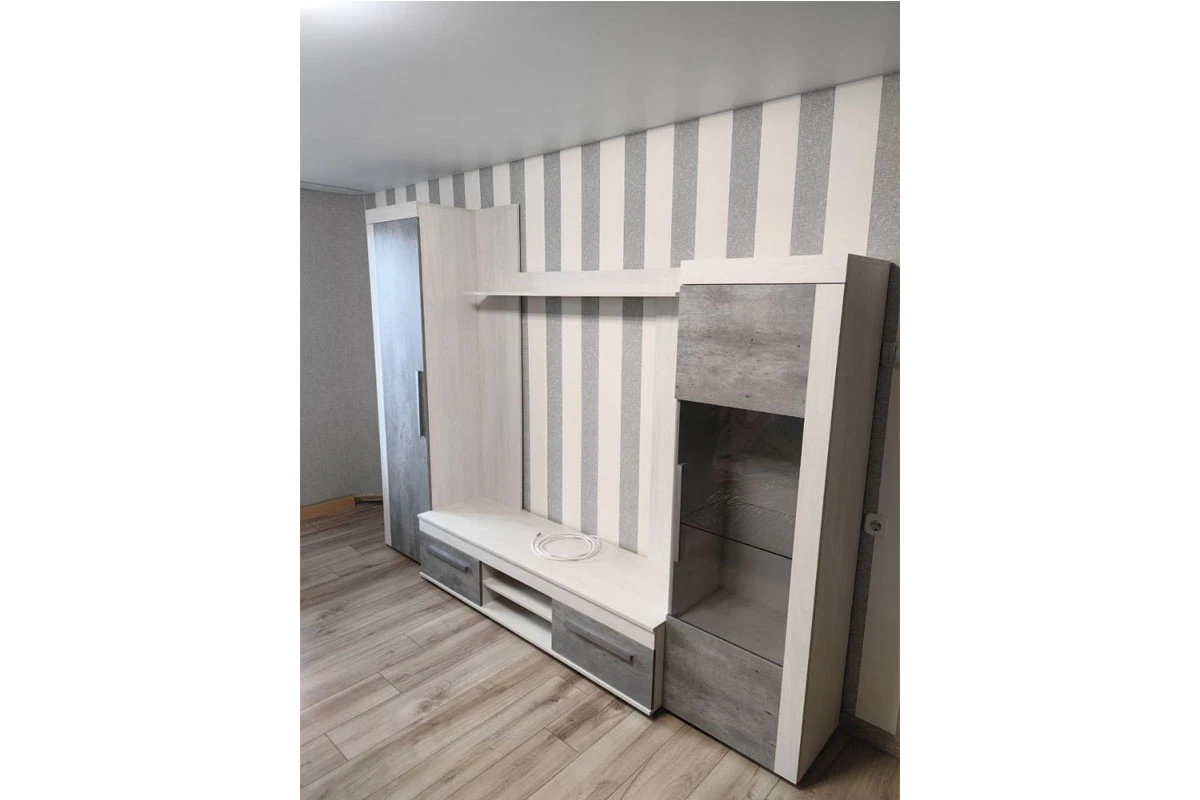 Леон Гостиная со шкафом — Мебель-центр Озерцо