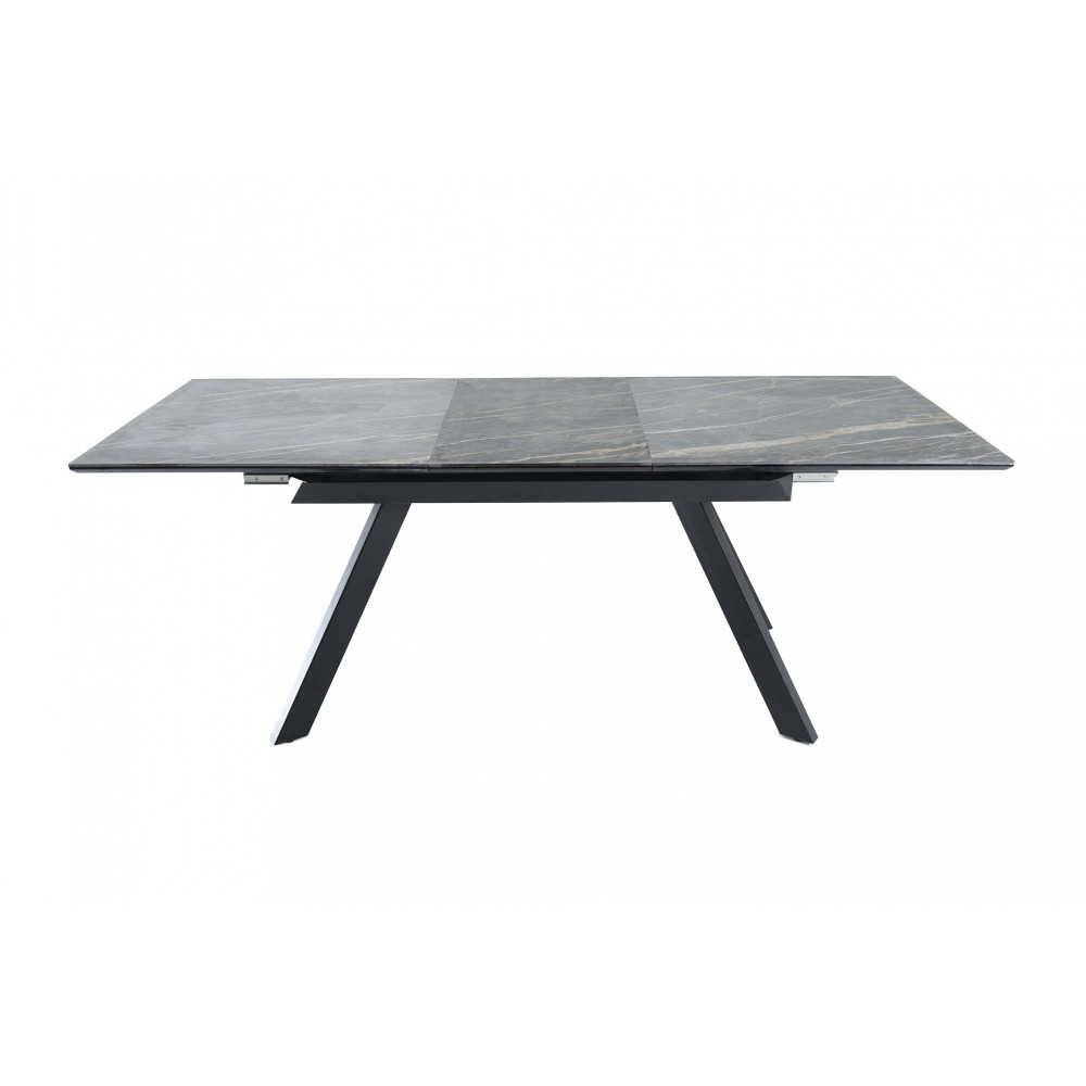 Стол COMO керамика 90*160 Noir desir bocciardato - купить в Озерце
