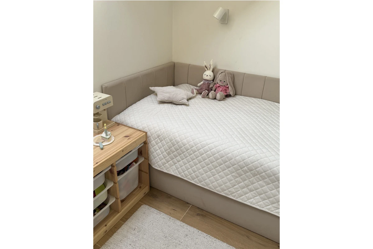 Кровать Мика с ПМ 80х200 универсальная (Newtone CACAO) - купить в Озерце