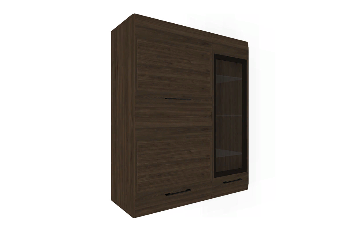 Гостиная Камелия-6 (Гикори Джексон Темный) — Мебель-центр Озерцо