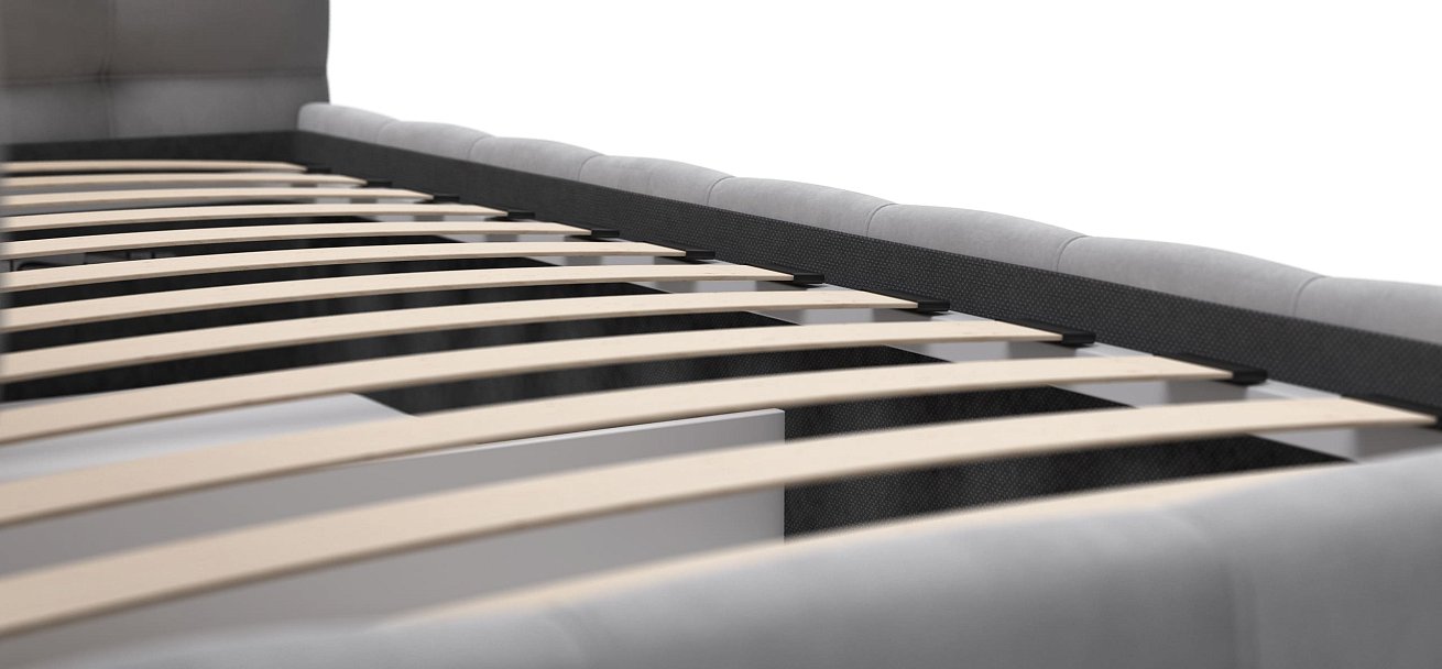 Кровать BOSS mini NEW велюр Monolit сталь - купить в Озерце