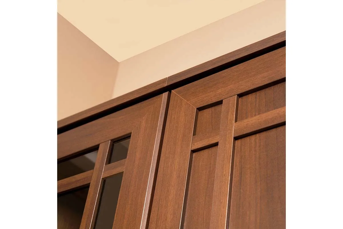 Sherlock 9 Шкаф для белья орех шоколадный в мебель-центре Озерцо