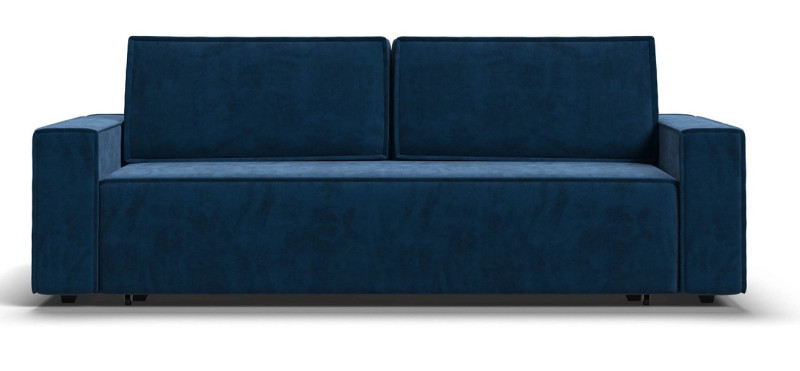 Лофт диван Велюр Монолит синий — купить в Озерце