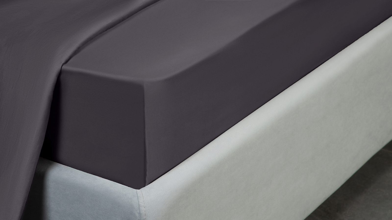 Простынь Askona Home, цвет Графит 220x240 в мебель-центре Озерцо