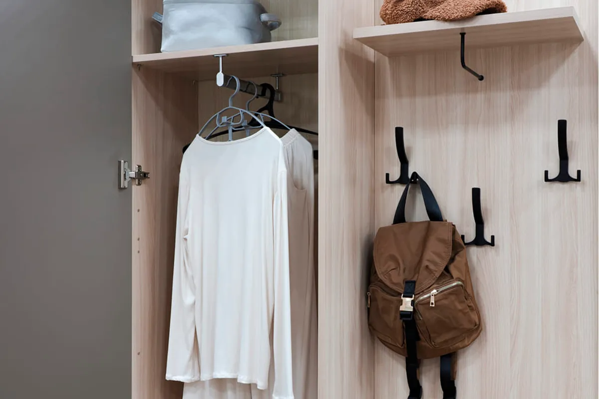 Вешалка ВШ-5001-АС (Ясень Асахи) — Мебель-центр Озерцо