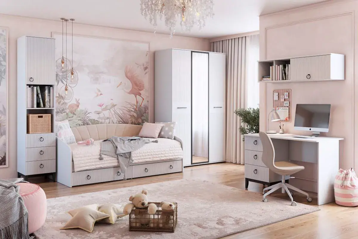 Кровать-софа Шарлиз (Белое сияние/Белый снег) - купить в Озерце