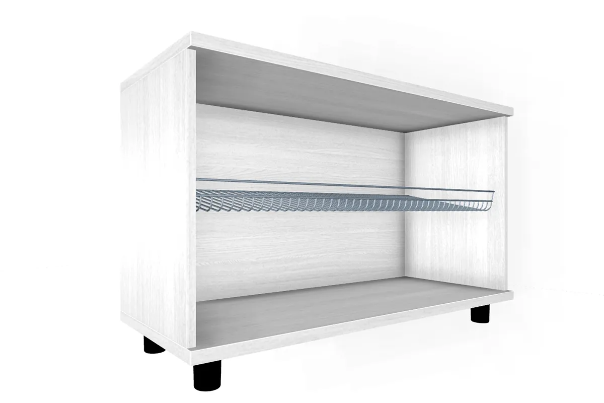 Тумба ТБ-5041-СЯ-КМ (Снежный Ясень / Кашемир Матовый) — Мебель-центр Озерцо