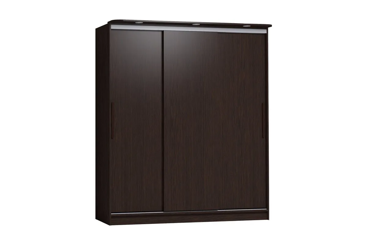 Шкаф-купе 1800 Strike ЛДСП/ЛДСП (Венге) — купить в мебель-центре Озерцо Шкаф-купе 1800 Strike ЛДСП/ЛДСП (Венге) в мебель-центре Озерцо