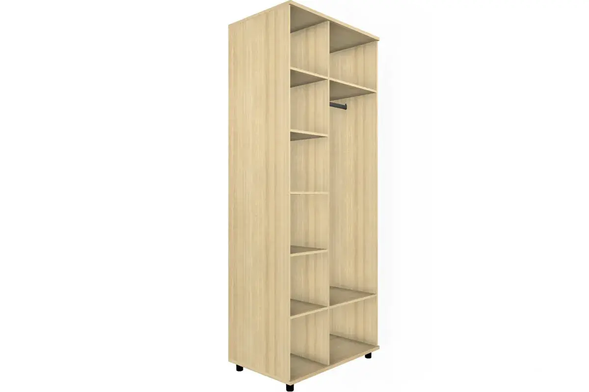 Шкаф для одежды и белья ШК-5009-АС-АМ (Ясень Асахи/Антрацит Матовый) в мебель-центре Озерцо