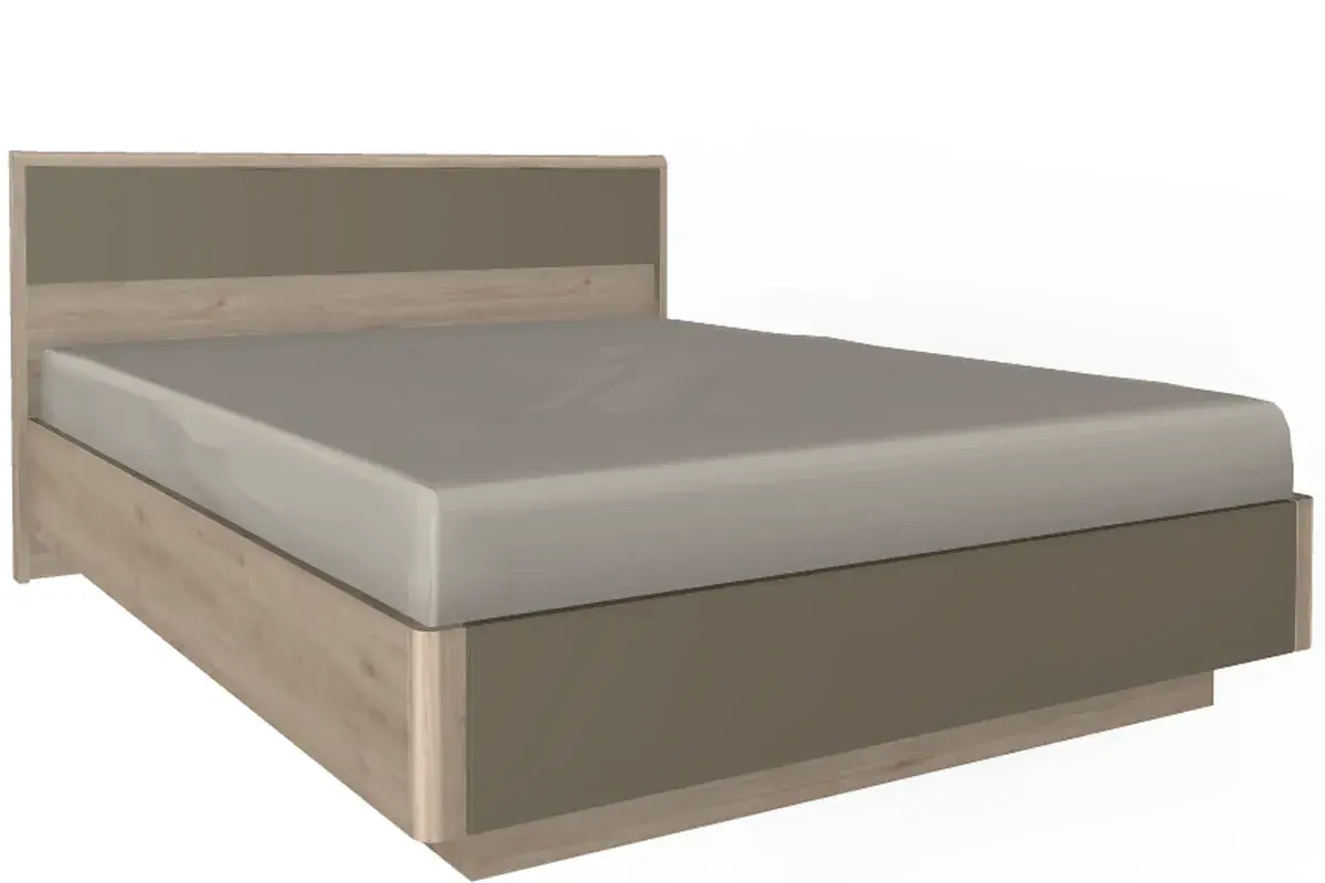 Спальня Грейс комплект 5 (Гикори Джексон Светлый/Латте Матовый) - купить в Озерце