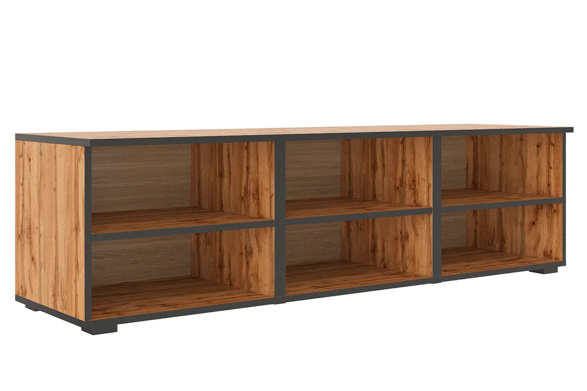 Тумба ТВ Квадро №9 (Дуб вотан / Мартини) — Мебель-центр Озерцо