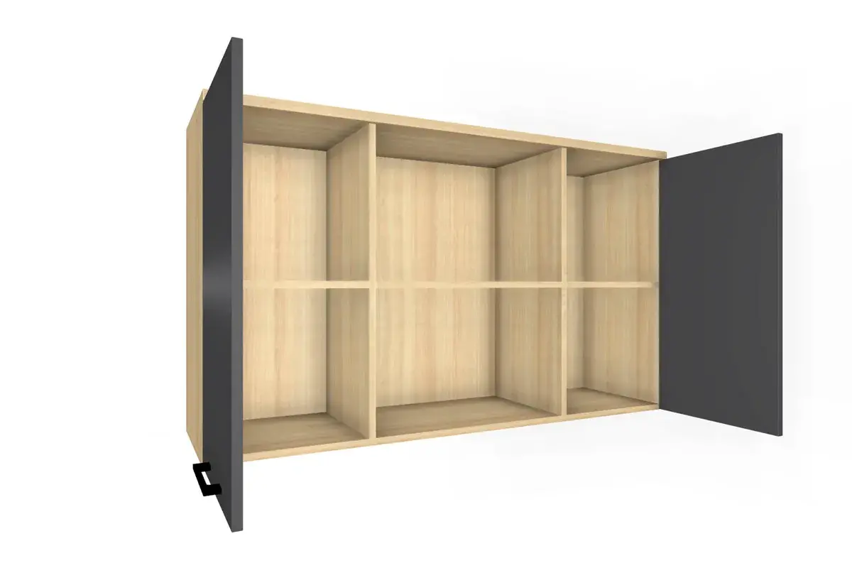 Антресоль АН-5025-АС-АМ (Ясень Асахи/Антрацит Матовый) в мебель-центре Озерцо