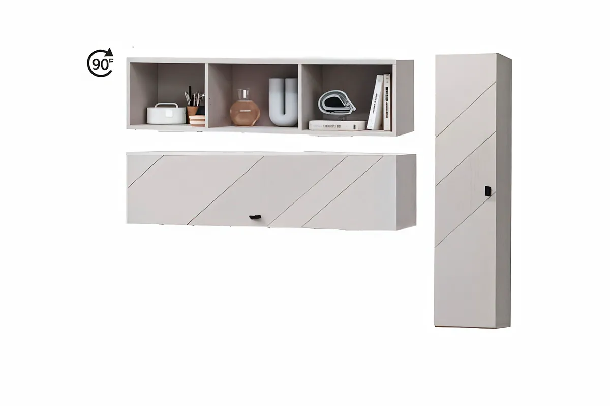 Шкаф настенный Кашемир 1200 (Кашемир/Сантьяго) в мебель-центре Озерцо