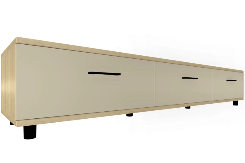 Тумба ТБ-5071-АС-КМ (Ясень Асахи/Кашемир Матовый) — Мебель-центр Озерцо