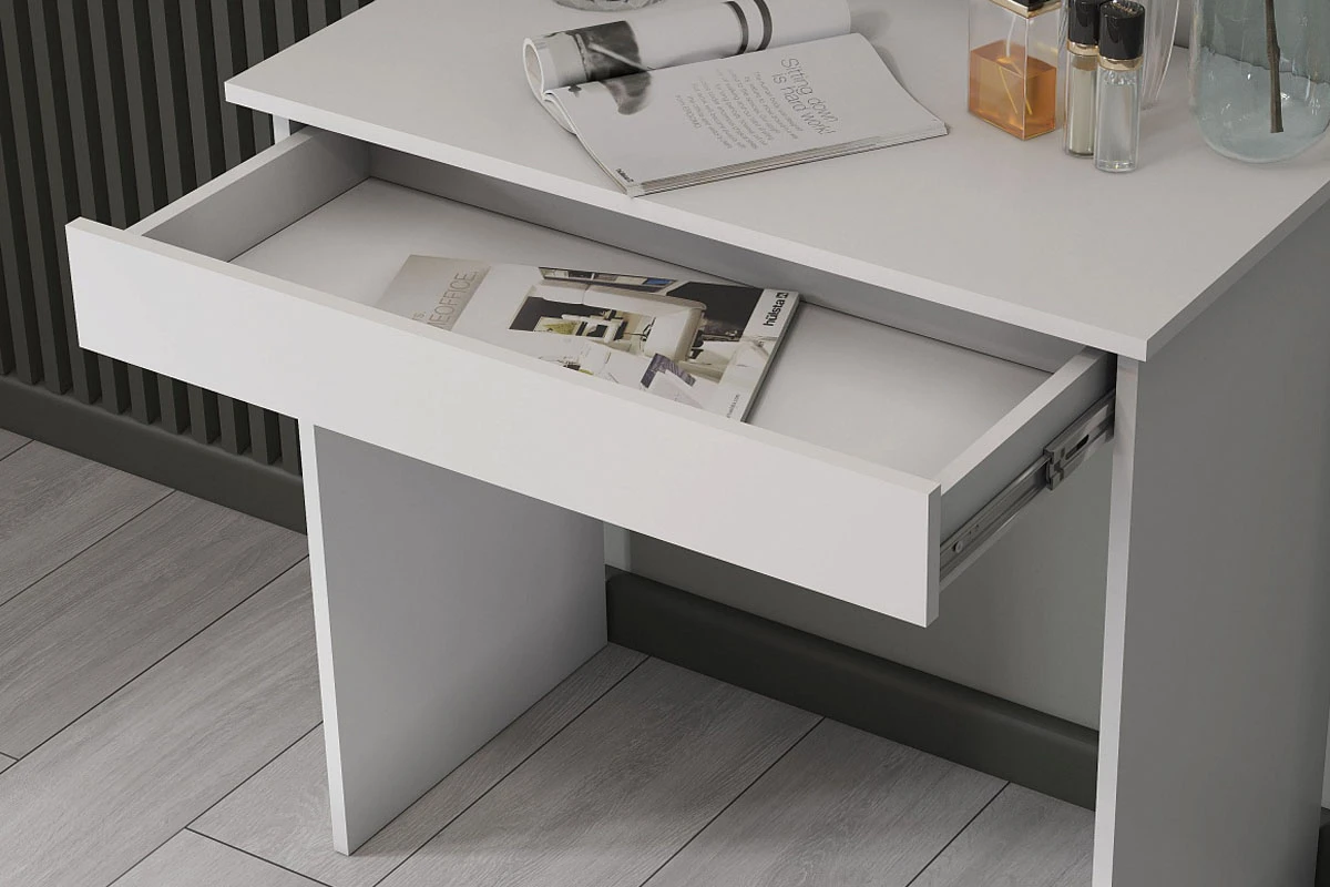 Стол компьютерный (Белый) — Мебель-центр Озерцо