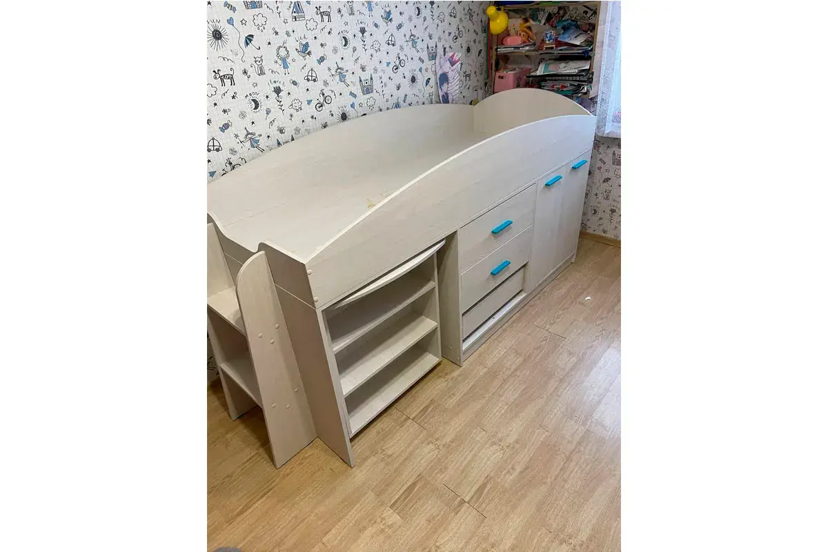 Кровать двухъярусная Каприз 12 без рисунка - купить в Озерце