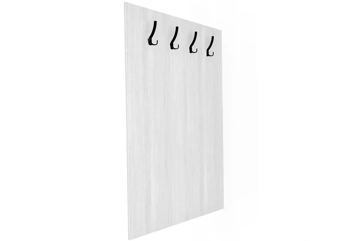 Прихожая Грейс комплект 3 (Снежный Ясень/Белый Бриллиант Глянцевый) — Мебель-центр Озерцо