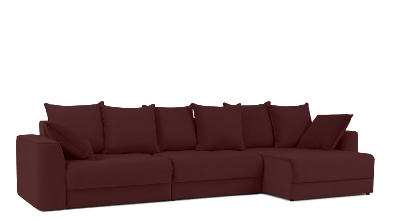 Диван угловой Monako New, Тк. Sky Velvet 32 156x356 — купить в Озерце