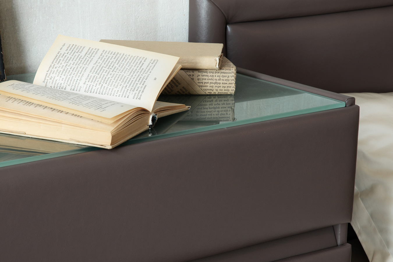 Комод Lorenco 47x101, со стеклом Тк. Sky Velvet 02 — купить в Озерце