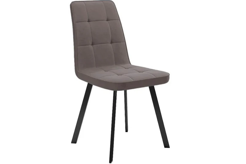 Стул Рони (Черный муар/Микровелюр Brendy Latte) - купить в Озерце