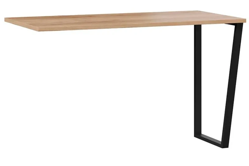 Стол письменный Порто ТД-393.15.01 (Графит/Яблоня Беллуно) — Мебель-центр Озерцо