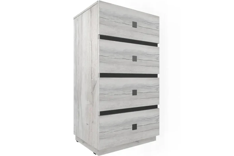 Комод Neo 45 (Дуб Шавиниган/Антрацит) — Мебель-центр Озерцо