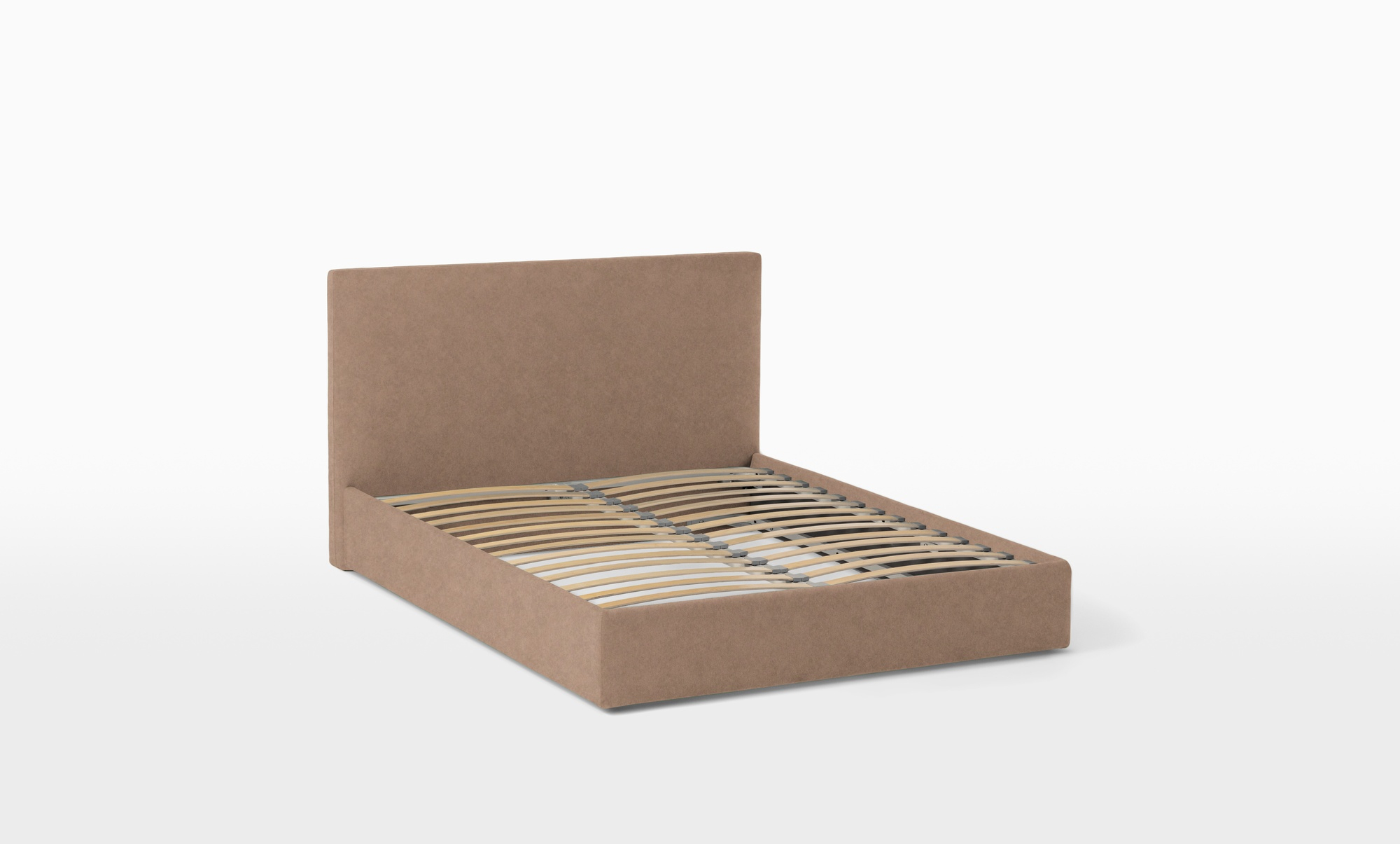 Кровать Adagio, ткань Galaktika beige, 160x200 - купить в Озерце