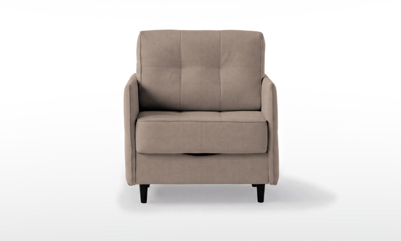 Кресло -кровать Amani Pro, ткань Sky Velvet 17 (подлокотник: 5 см) — купить в Озерце