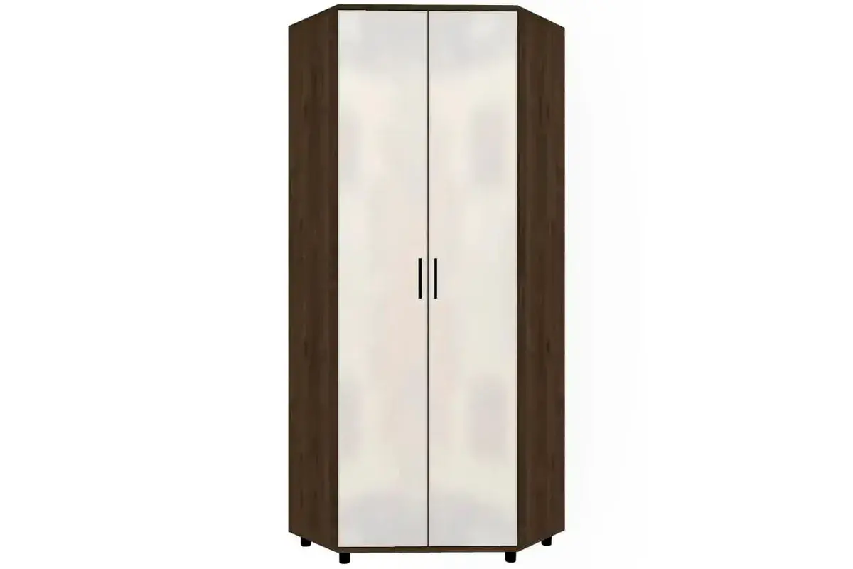 Прихожая Грейс комплект 4 (Гикори Джексон Темный/Антрацит Матовый) — Мебель-центр Озерцо