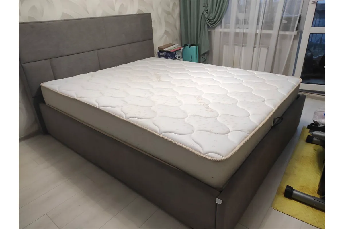 Кровать Невада-1 с ПМ 160х200 (Lovers 27 стоун) 2 кат. - купить в Озерце