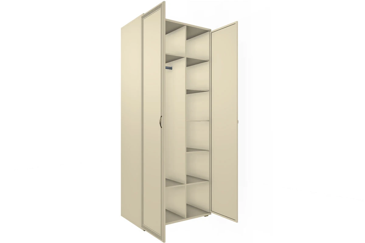 Шкаф для одежды и белья ШК-1008-СК (Серый Кашемир) в мебель-центре Озерцо