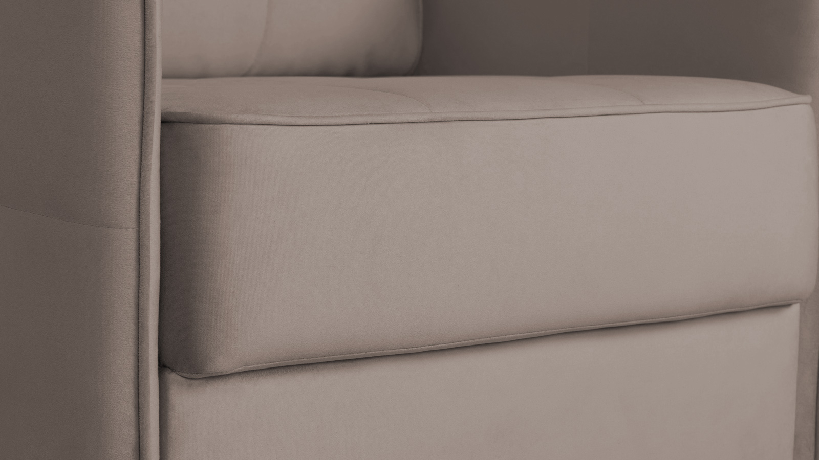 Кресло Amani Pro, Тк. Sky Velvet 17 (подлокотник: 5 см) 73.5x89 — купить в Озерце