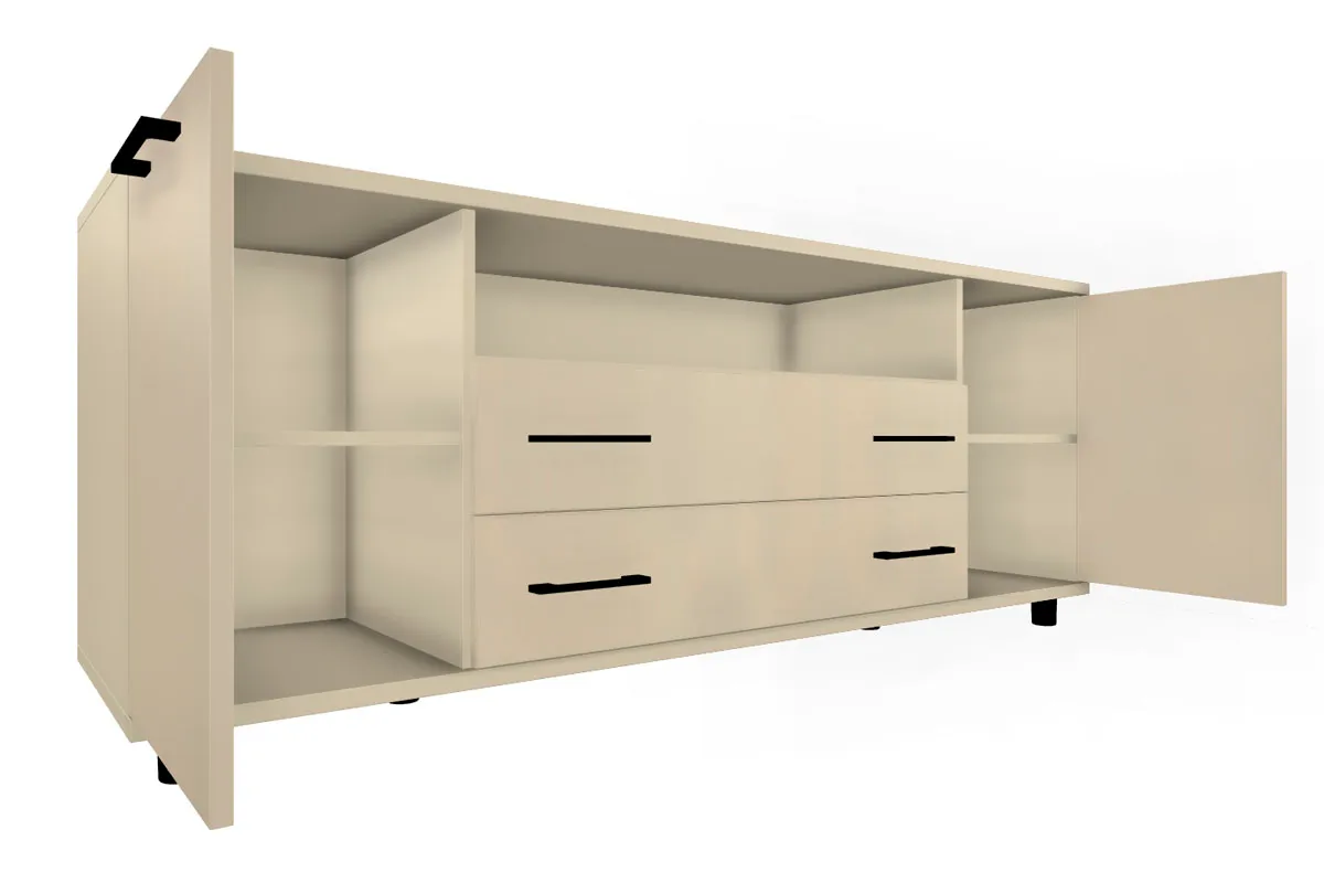 Тумба ТБ-5021-СК-КГ (Серый Кашемир/Кашемир Глянцевый) — Мебель-центр Озерцо