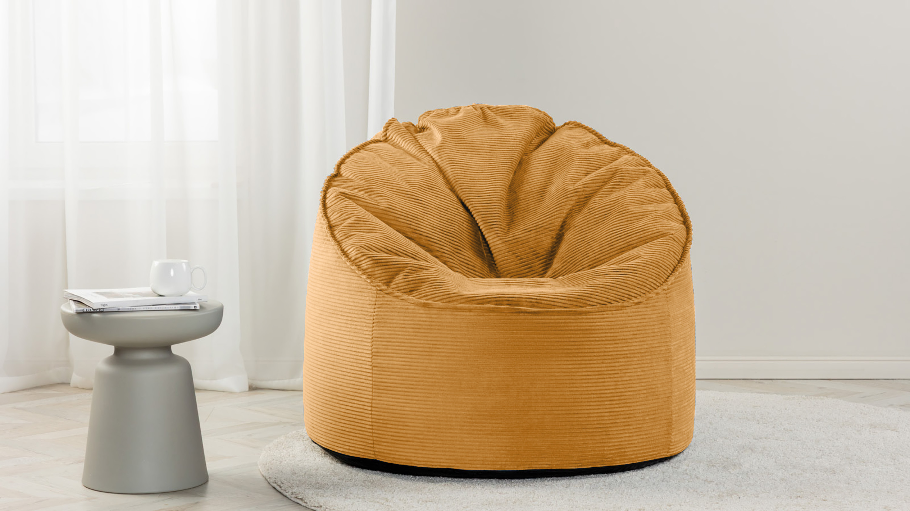 Кресло-мешок Borsa, Тк. Cilium Umber 100x100 — купить в Озерце