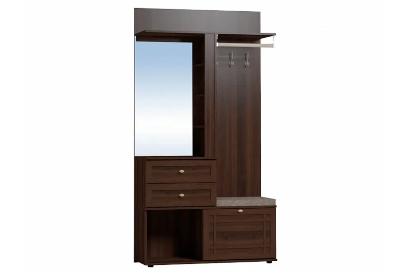 Sherlock 70 Шкаф МЦН орех шоколадный — Мебель-центр Озерцо