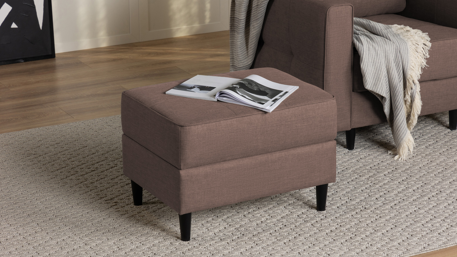 Пуф Amani Pro, Тк. Тк. Lidot lilac 53x68 — купить в Озерце