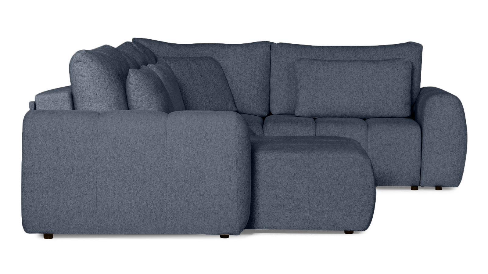 Диван -кровать П-образный Mellow-4 секц. ткань Raven 86 247x350 — купить в Озерце