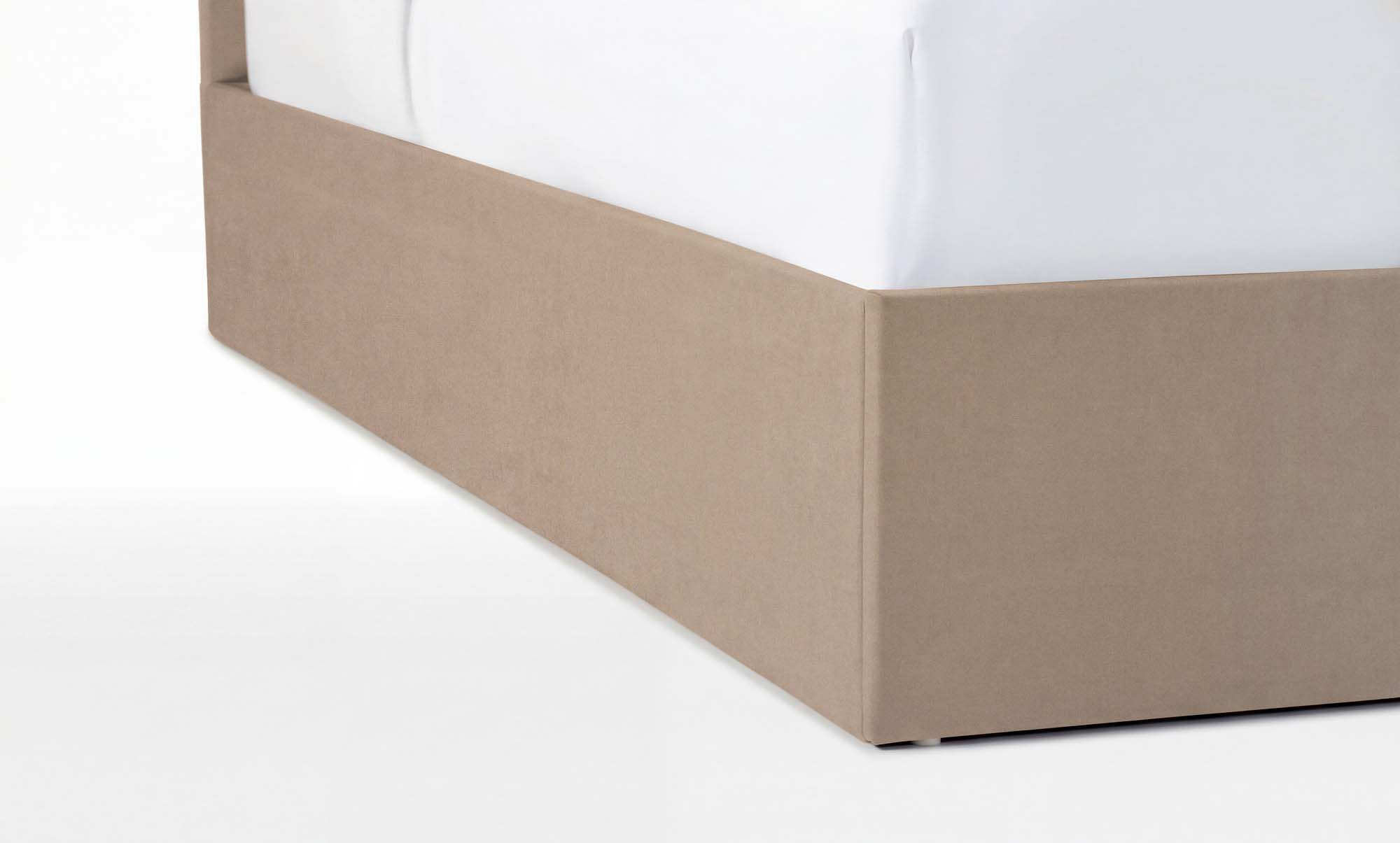 Кровать Simple, ткань Sky Velvet 03, 120x200 - купить в Озерце