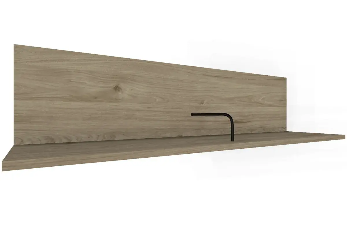 Детская Грейс композиция 1 (Гикори Джексон Светлый/Латте Матовый) — Мебель-центр Озерцо