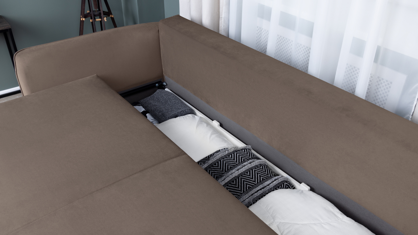 Диван Laguna Sky velvet 02 с коробом для белья 108x174 — купить в Озерце