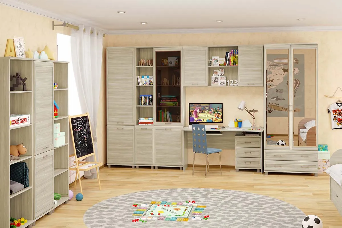 Стол СТ-1008 (Ясень Асахи) — Мебель-центр Озерцо